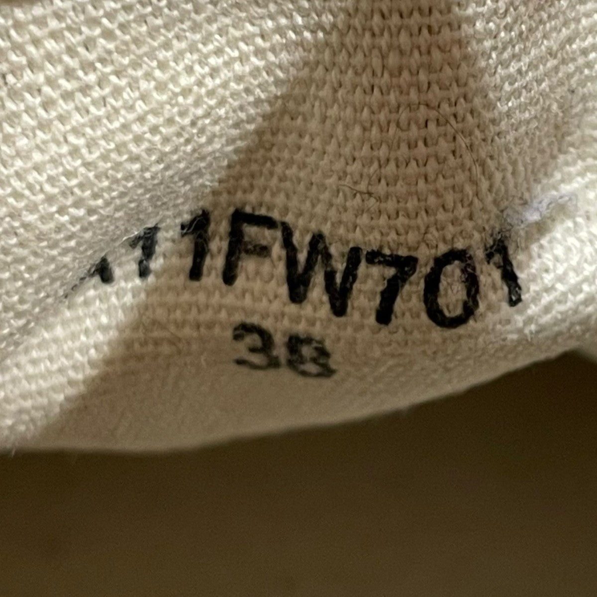 PETERSON  CANVAS HI-TOPハイカットスニーカーa11fw701