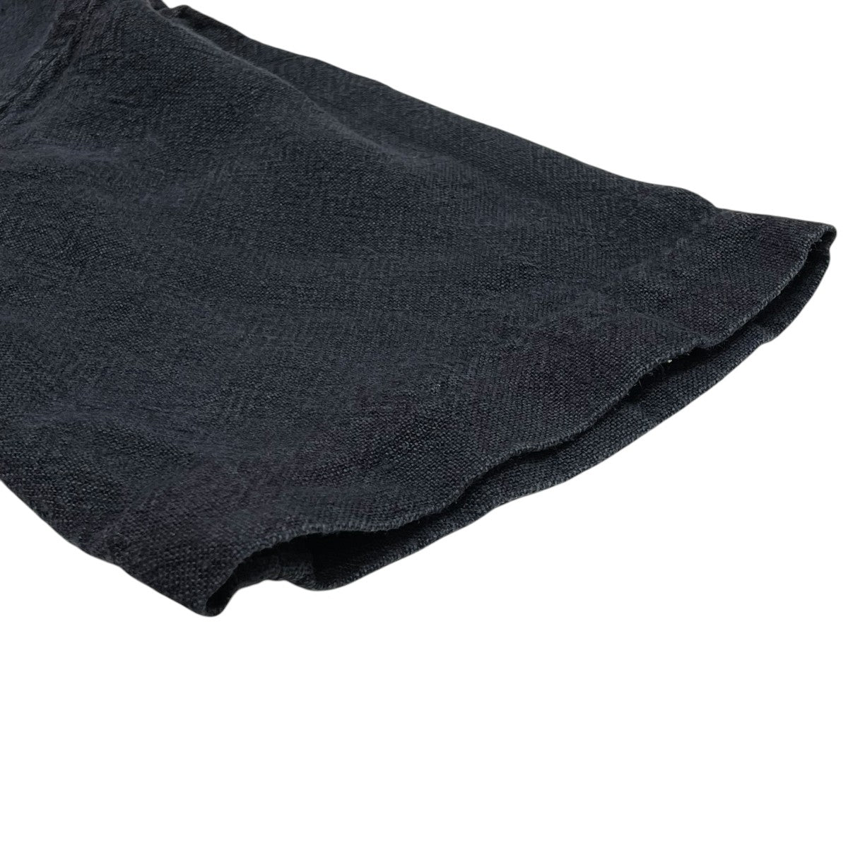 AURALEE 19SSLINEN SILK SUMMER TWEED SHIRT半袖シャツA9SS05LS 古着・中古-4枚目のアイテム画像
