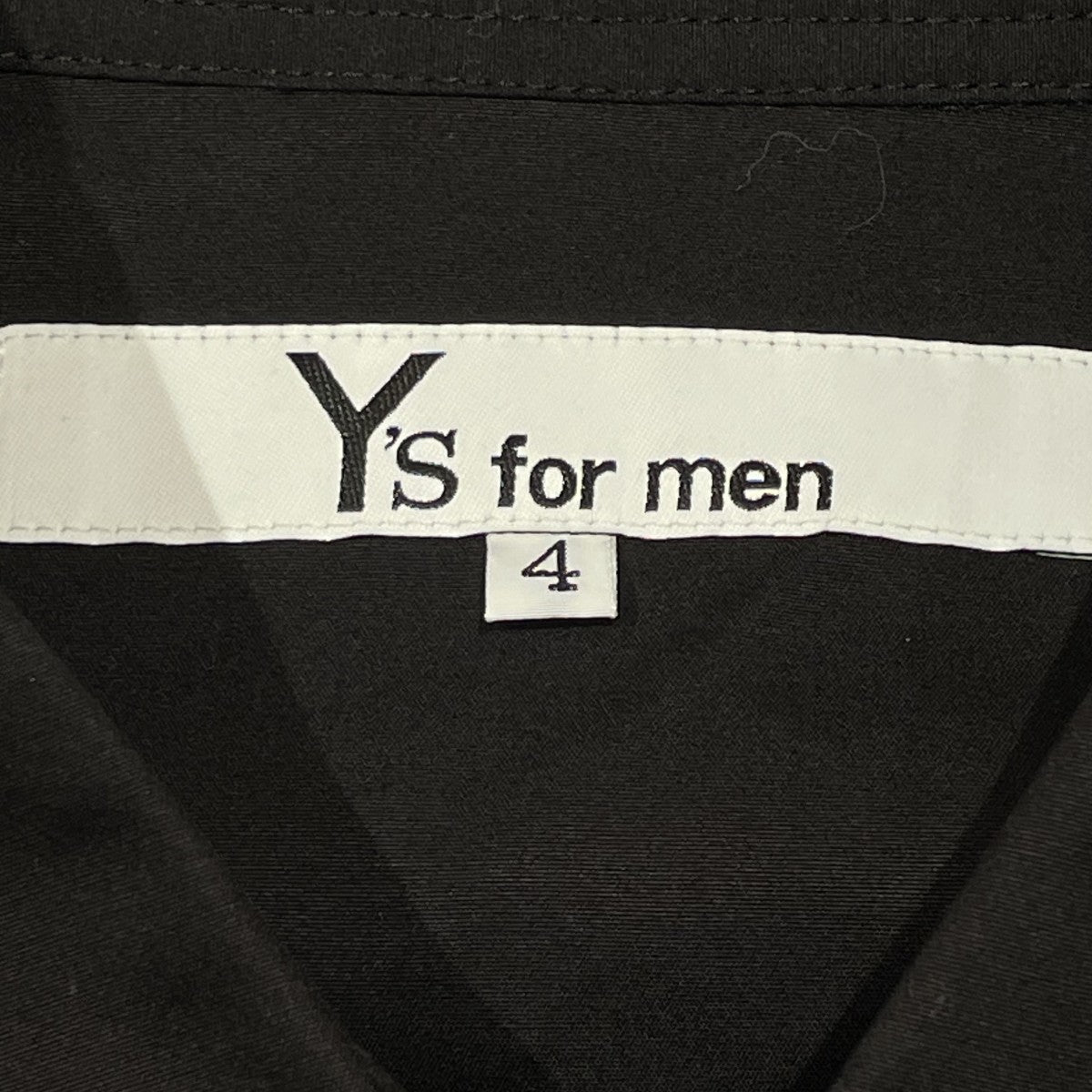 Y’S for men 100 2 BROAD SHIRT WITH DOUBLE CHEST PATCH POCKETS長袖シャツMA-B07-001 古着・中古-7枚目のアイテム画像