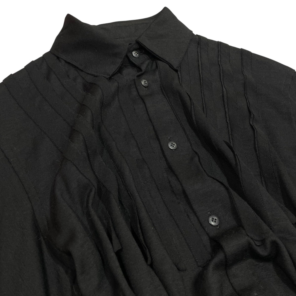 kiryuyrik 21AWkiryuyrik FrillShirtsロングシャツKM-HB24-103 古着・中古-3枚目のアイテム画像