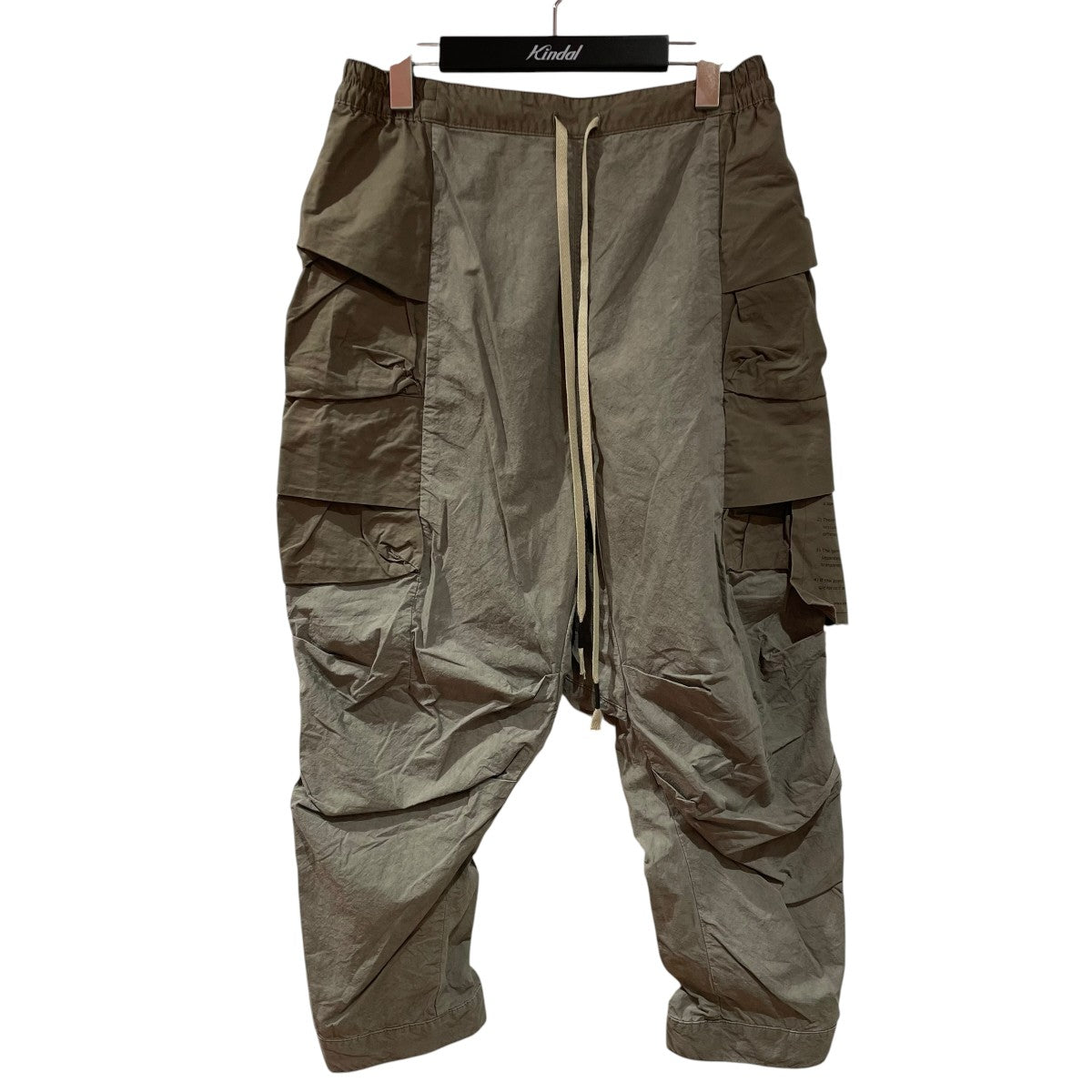 THE VIRIDI-ANNE Gather Tactical PantsサルエルパンツVI-3036-04 古着・中古-1枚目のアイテム画像