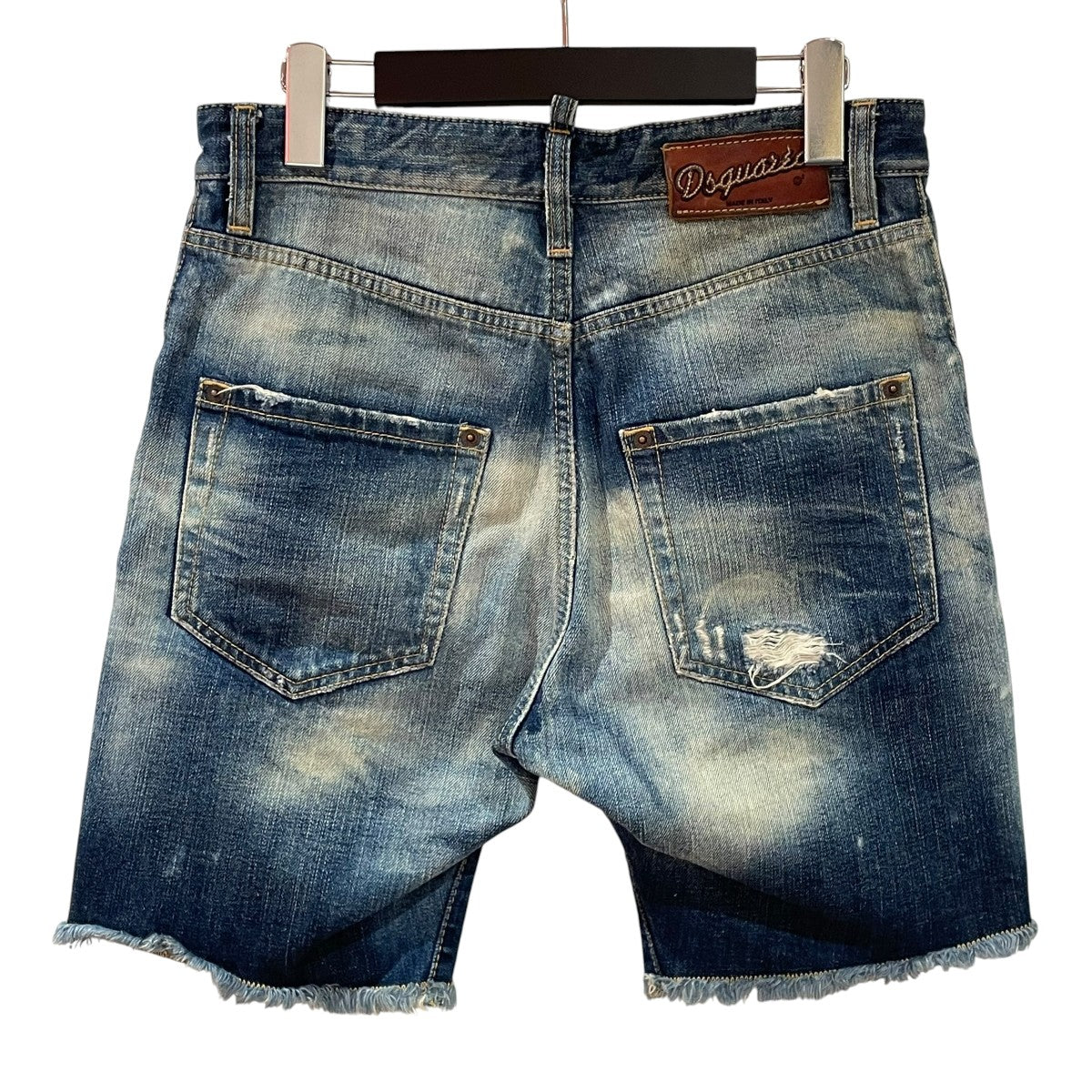 DSQUARED2(ディースクエアード) ここのえハーフパンツ ブルー サイズ
