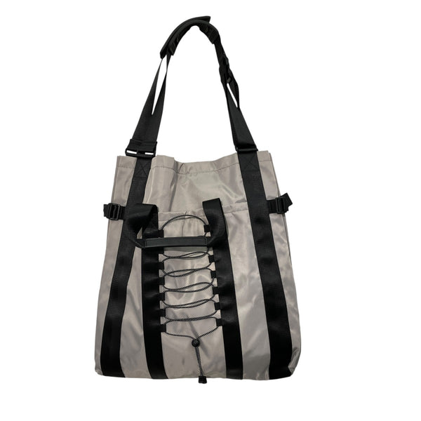 kishidamiki トートバッグ kishidamiki(キシダミキ) Oversized 2way bagトートバッグ グレー