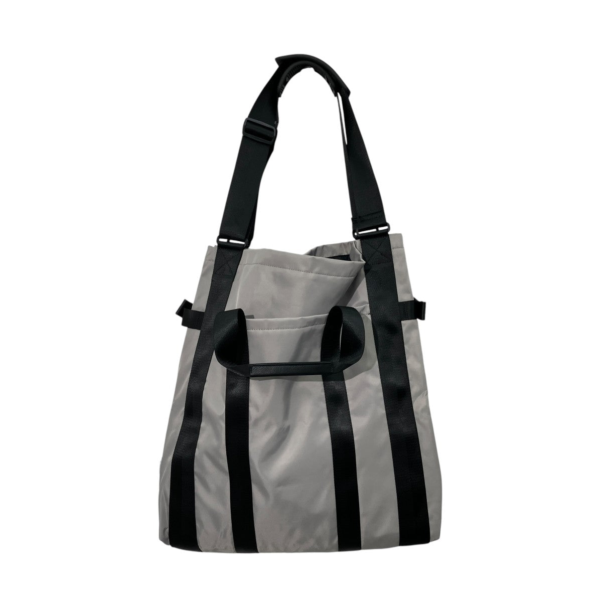 kishidamiki トートバッグ kishidamiki(キシダミキ) Oversized 2way bagトートバッグ グレー