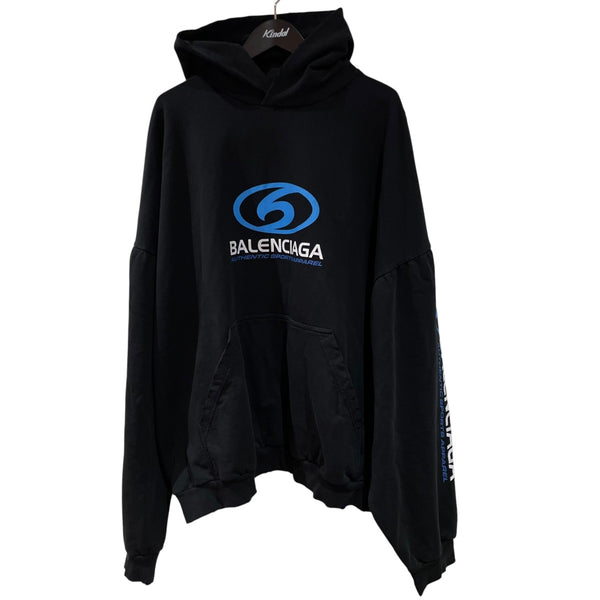 バレンシアガ  24SS  761458 TPVM1 トロピカルロゴパーカー メンズ 1 BALENCIAGA(バレンシアガ) 24SSRound Hoodieフーディ―761458 761458