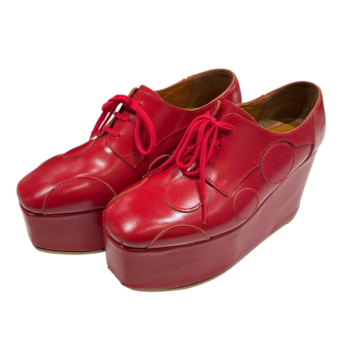 JUNYA WATANABE CDG レザーシューズ 古着・中古-1枚目のアイテム画像