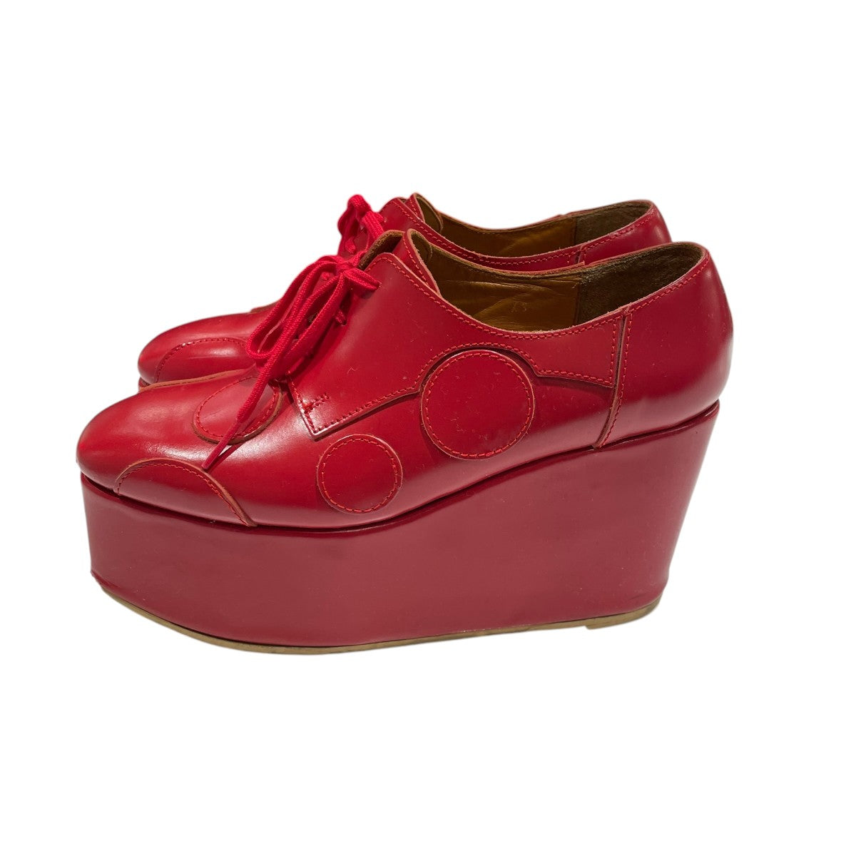 JUNYA WATANABE CDG レザーシューズ 古着・中古-3枚目のアイテム画像