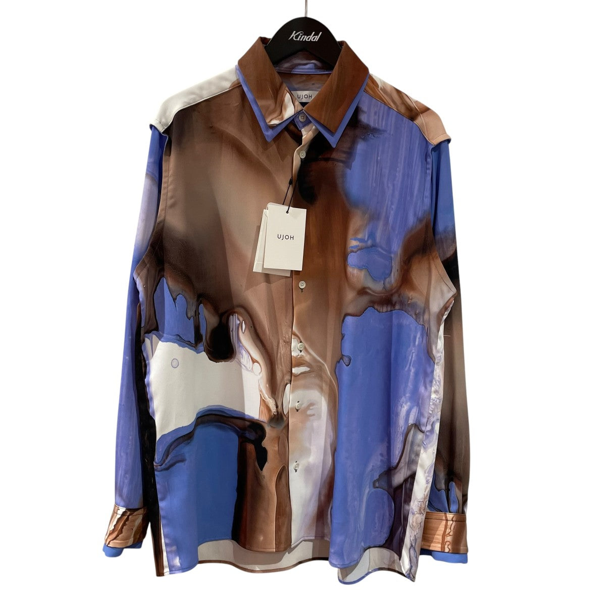 UJOH ×KANAKO SASAKI W COLLAR SHIRT長袖シャツM754-B56-903 古着・中古-1枚目のアイテム画像