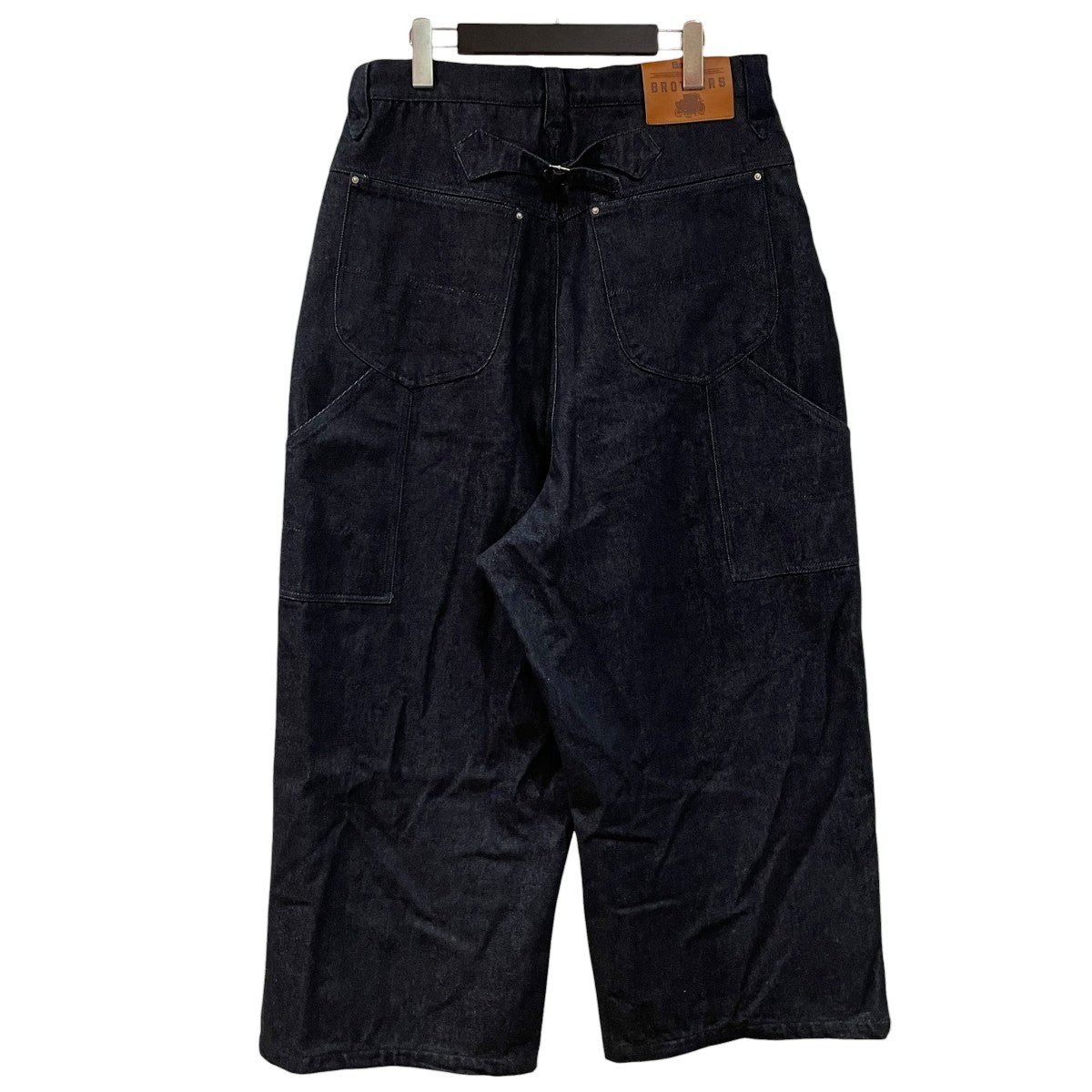 B．BALLSY(ボールジー) Wide baggy painter denim pantsデニムパンツ