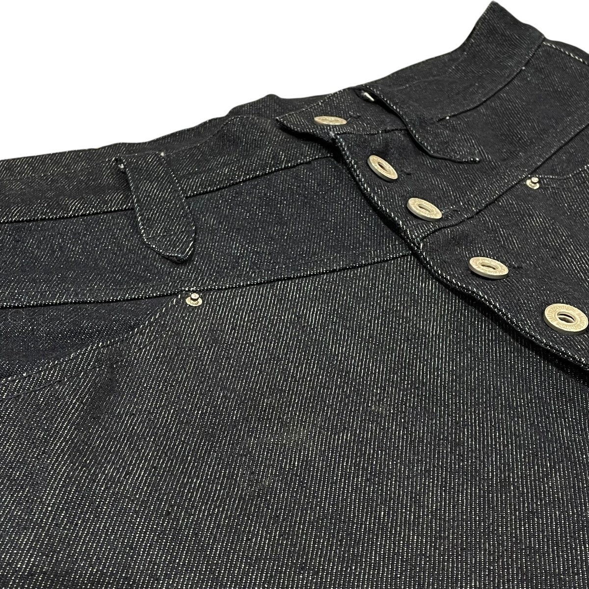 B．BALLSY Wide baggy painter denim pantsデニムパンツBS1045 古着・中古-3枚目のアイテム画像