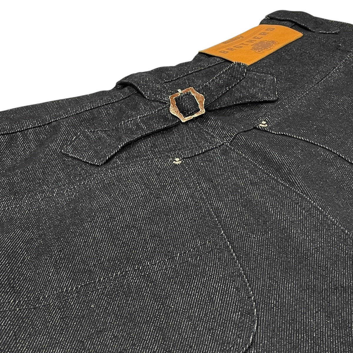 B．BALLSY Wide baggy painter denim pantsデニムパンツBS1045 古着・中古-5枚目のアイテム画像
