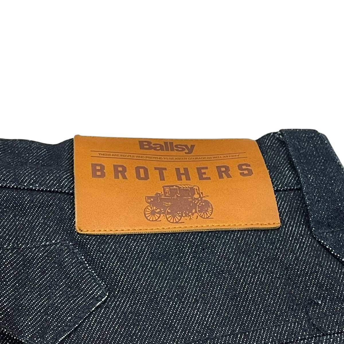 B．BALLSY(ボールジー) Wide baggy painter denim pantsデニムパンツ