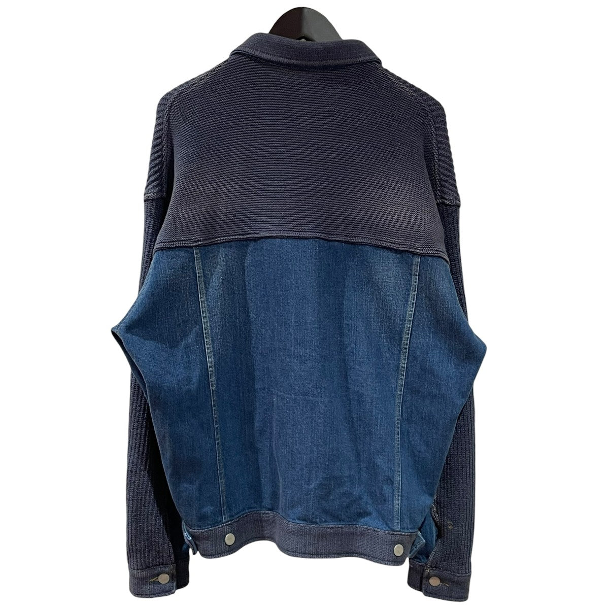24fw Connected Knit Denim Trucker Jacketカバーオールyk24fw01001s wm
