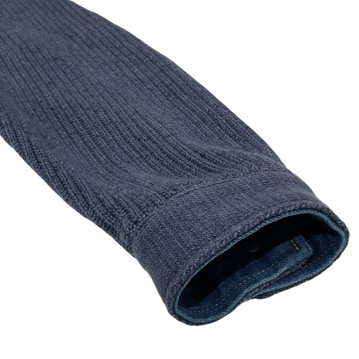 24fw Connected Knit Denim Trucker Jacketカバーオールyk24fw01001s wm