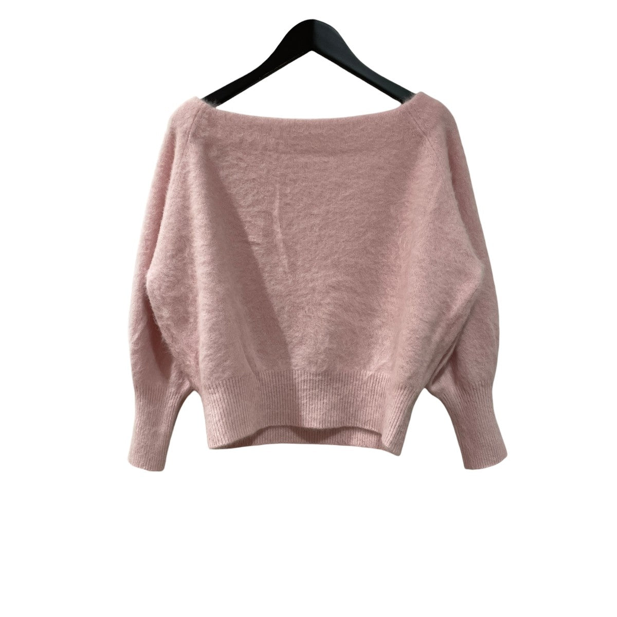 ヘアリーウールカシミヤ混オフショルニットニットLBZ1052405A0004