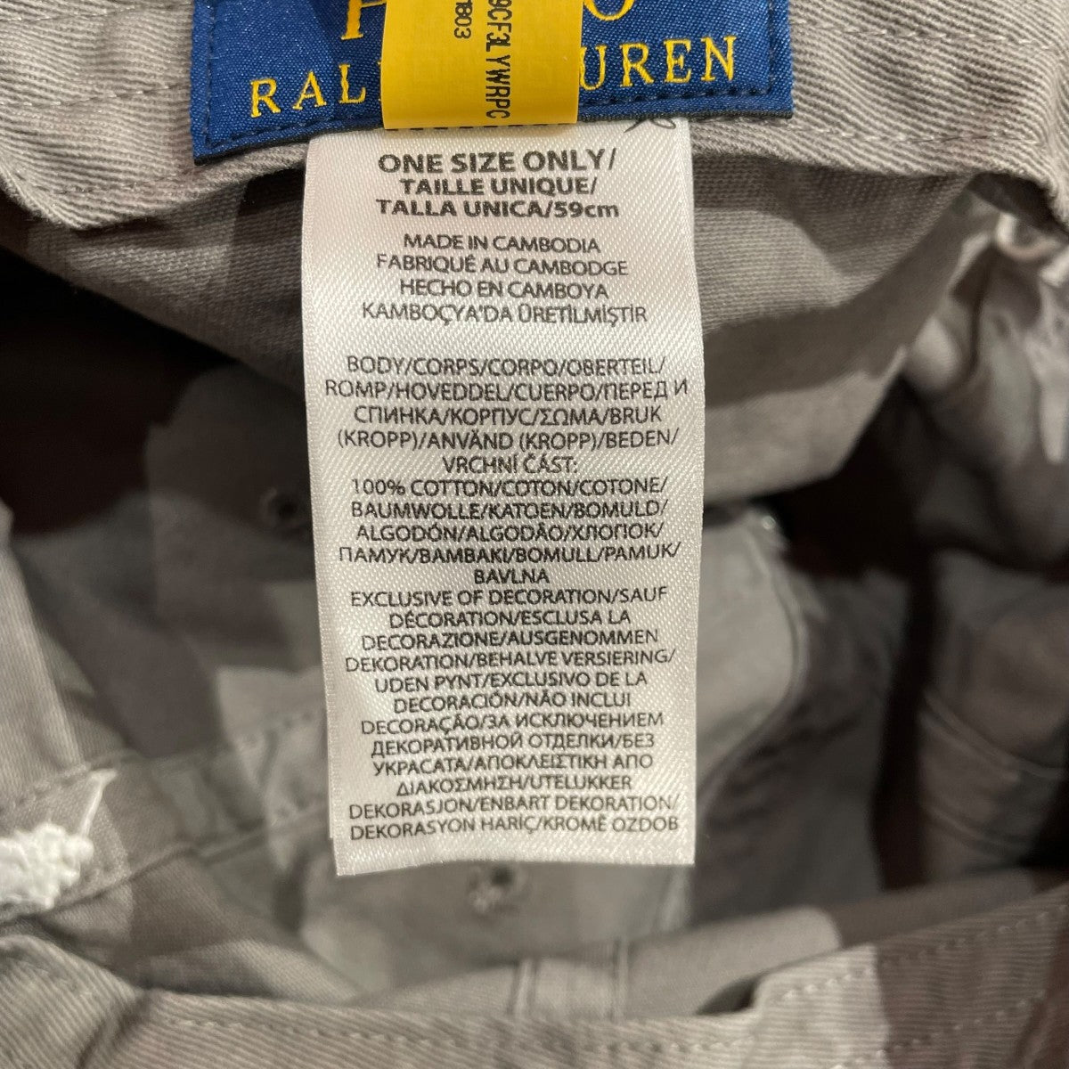 POLO RALPH LAUREN キャップ 古着・中古-5枚目のアイテム画像