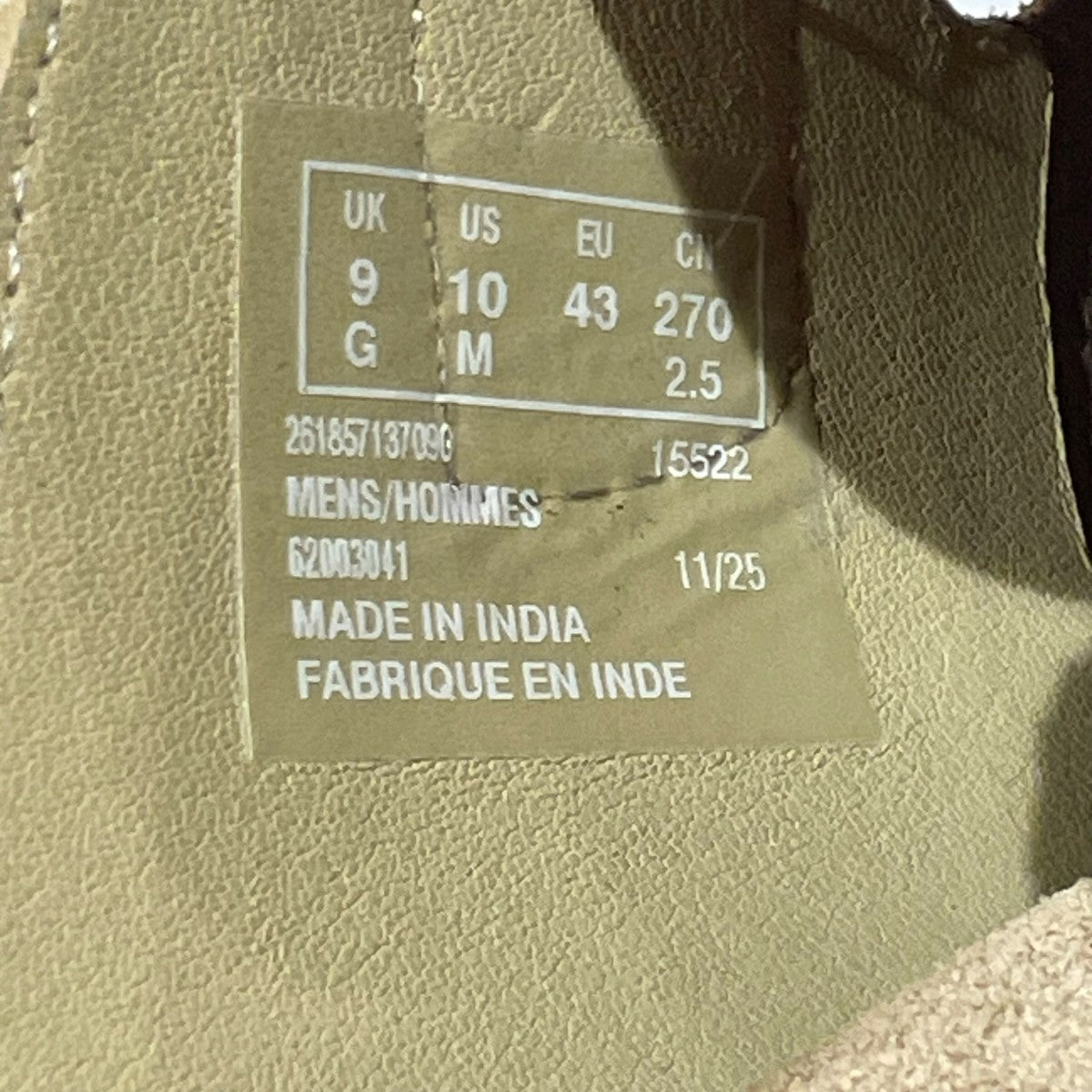 CLARKS MEARE MOC26185713 古着・中古-6枚目のアイテム画像