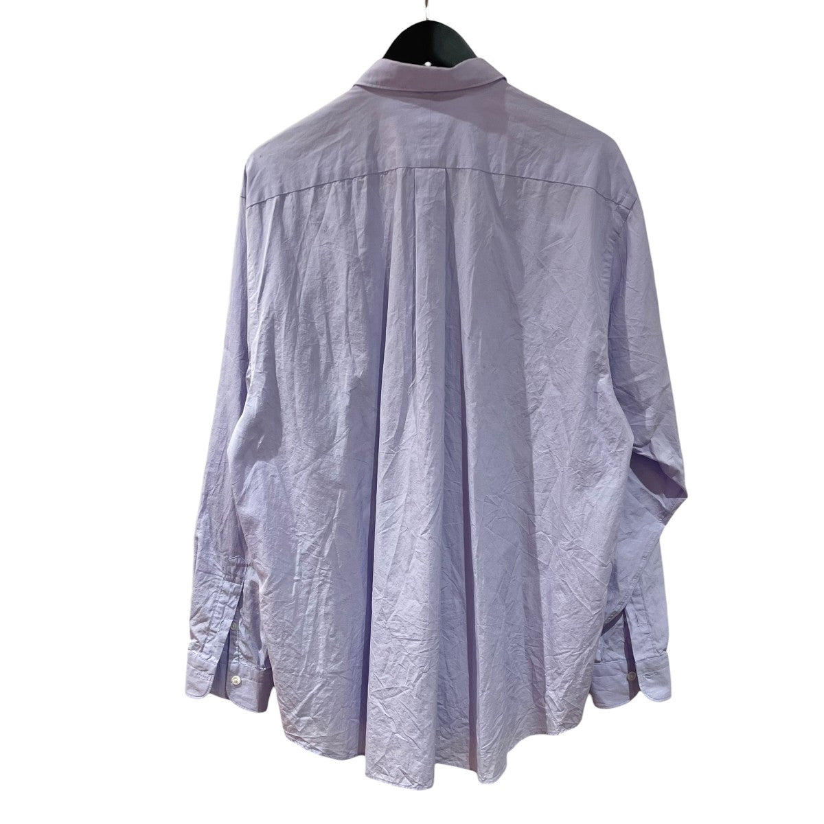 COMOLI コモリシャツ M01-02001 コットン 長袖シャツ COMOLI(コモリ) SHIRT長袖シャツX01-02001 X01-02001 スカイブルー