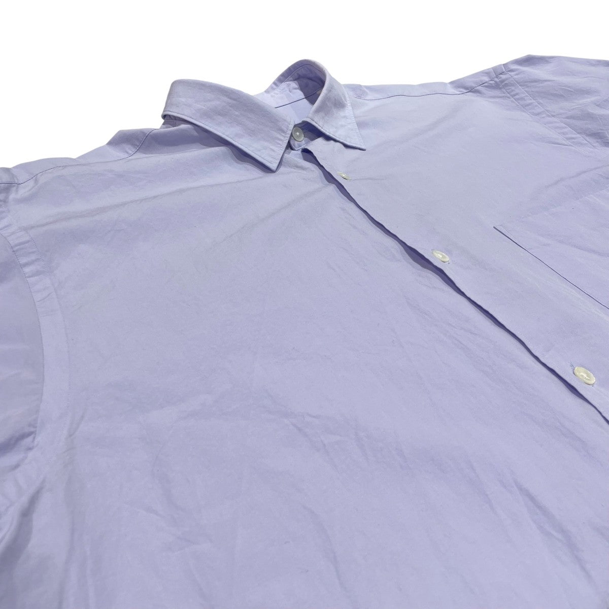 COMOLI(コモリ) SHIRT長袖シャツX01-02001 X01-02001 スカイブルー