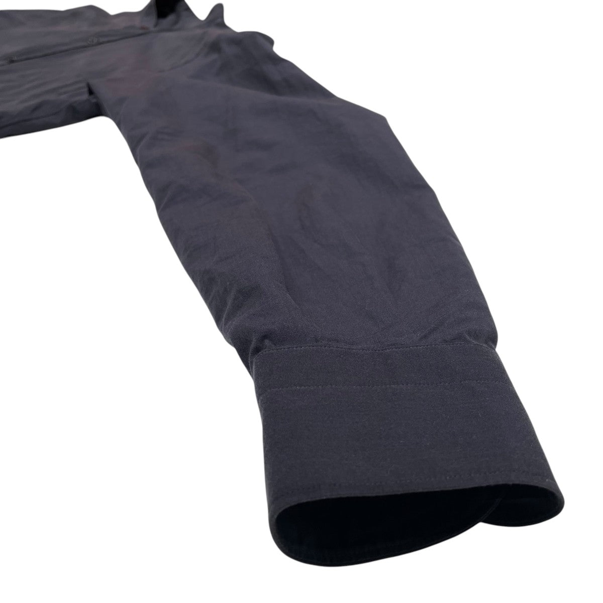 COMOLI SHIRTノーカラーシャツW03-02002 古着・中古-4枚目のアイテム画像