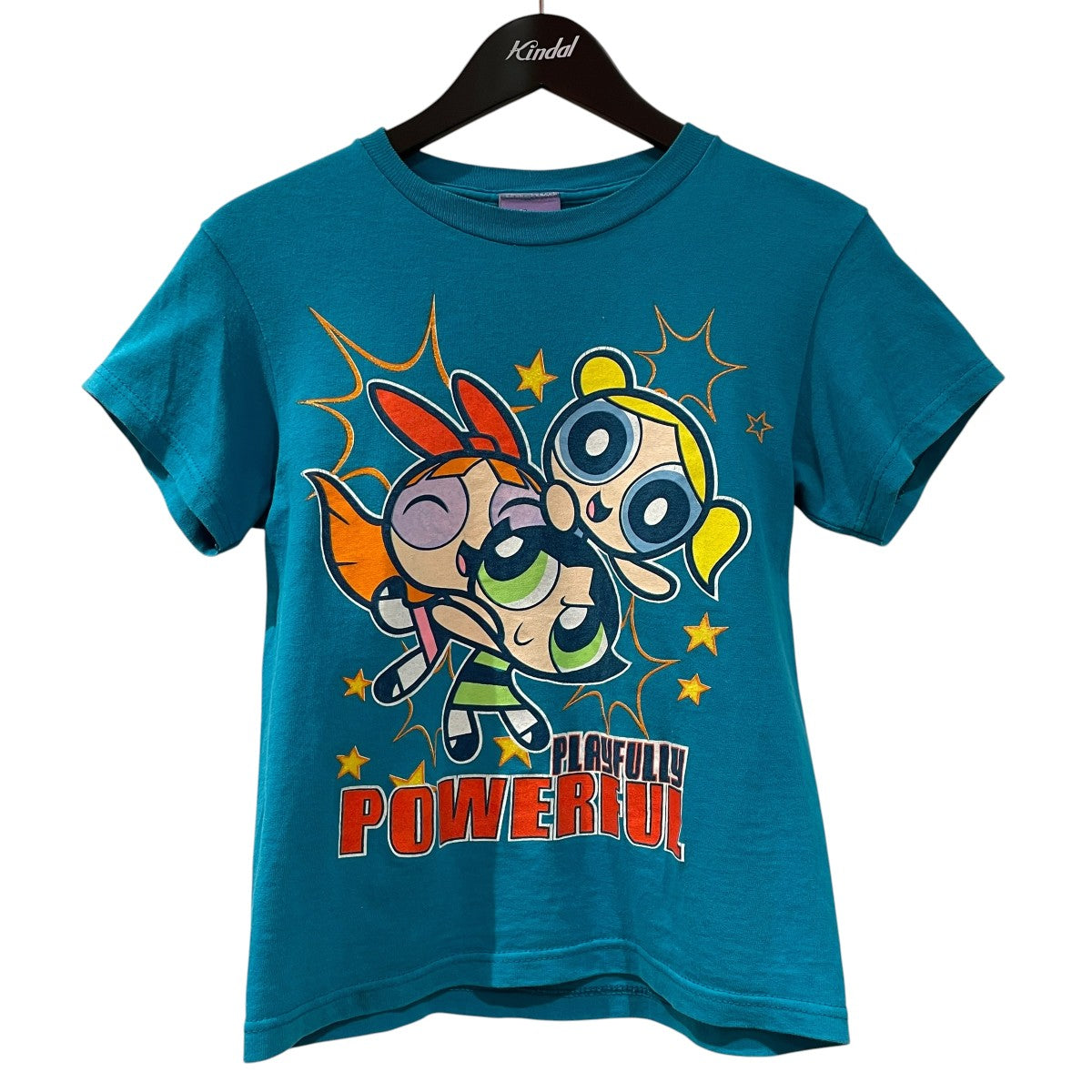 USED 00s パワパフガールズ半袖Tシャツ 古着・中古-1枚目のアイテム画像