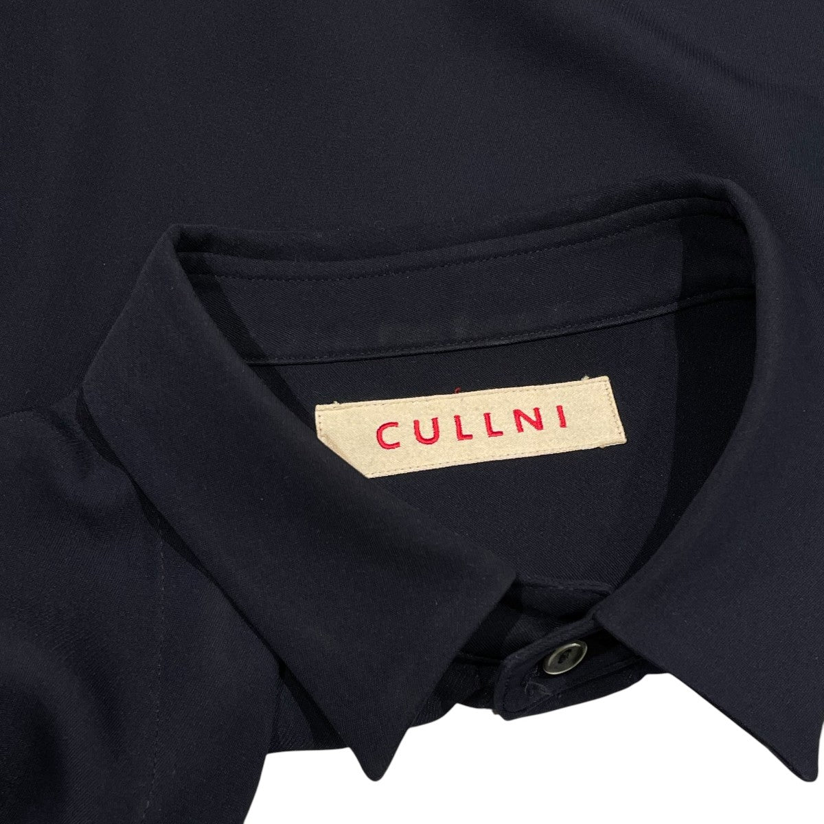 CULLNI(クルニ) 長袖シャツ21-SS-050 21-SS-050 ネイビー サイズ 1