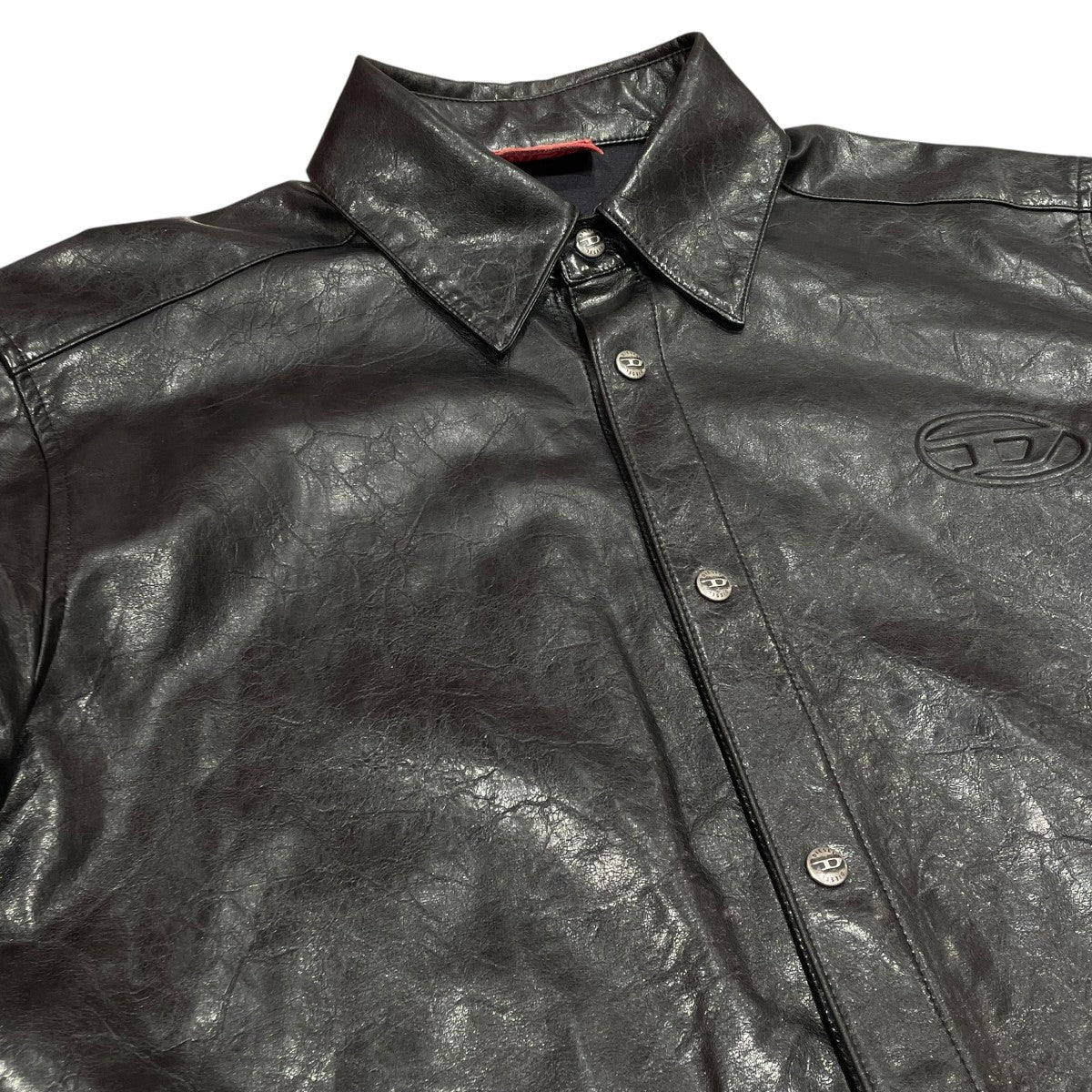 DIESEL S-SIMPLY-QMBUレザージャケットA20021 古着・中古-3枚目のアイテム画像