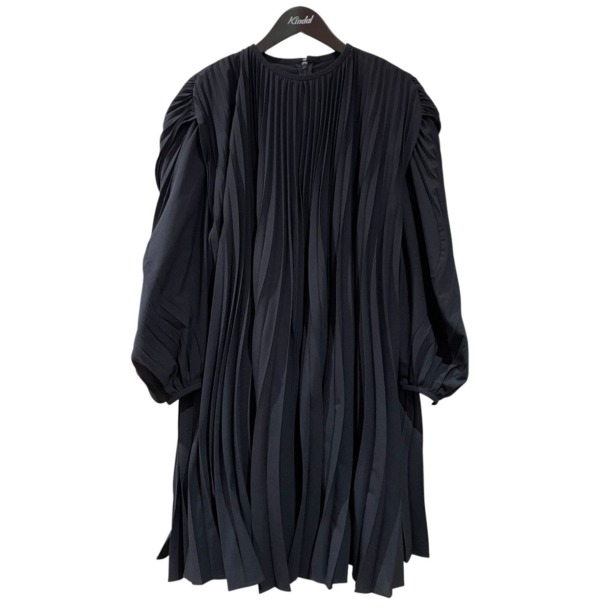 Curved Pleated DressドレープドレスMM22FW-DR039