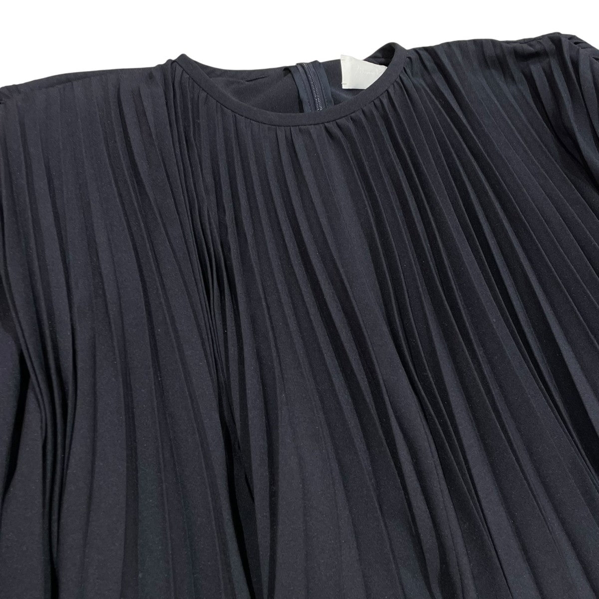 Curved Pleated DressドレープドレスMM22FW-DR039