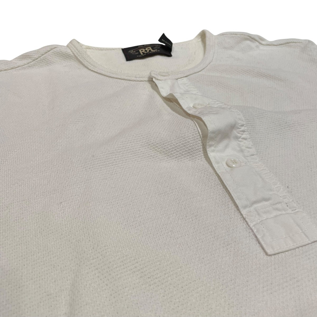 RRL SHIRT半袖ポロシャツ 古着・中古-3枚目のアイテム画像