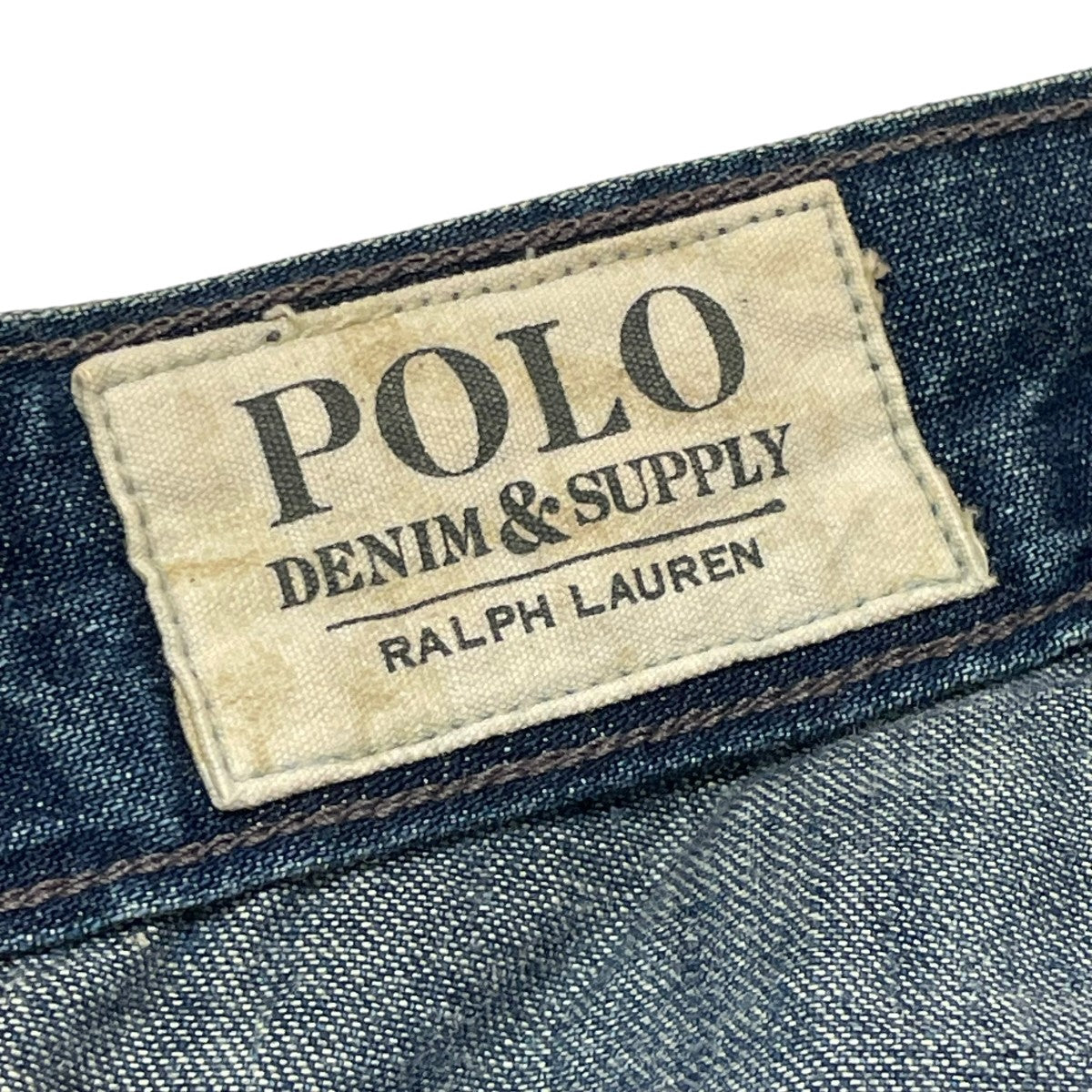 【Ralph Lauren】ラルフローレン　ダメージ加工 31/32 POLO RALPH LAUREN(ポロラルフローレン) ダメージ加工デニムパンツ