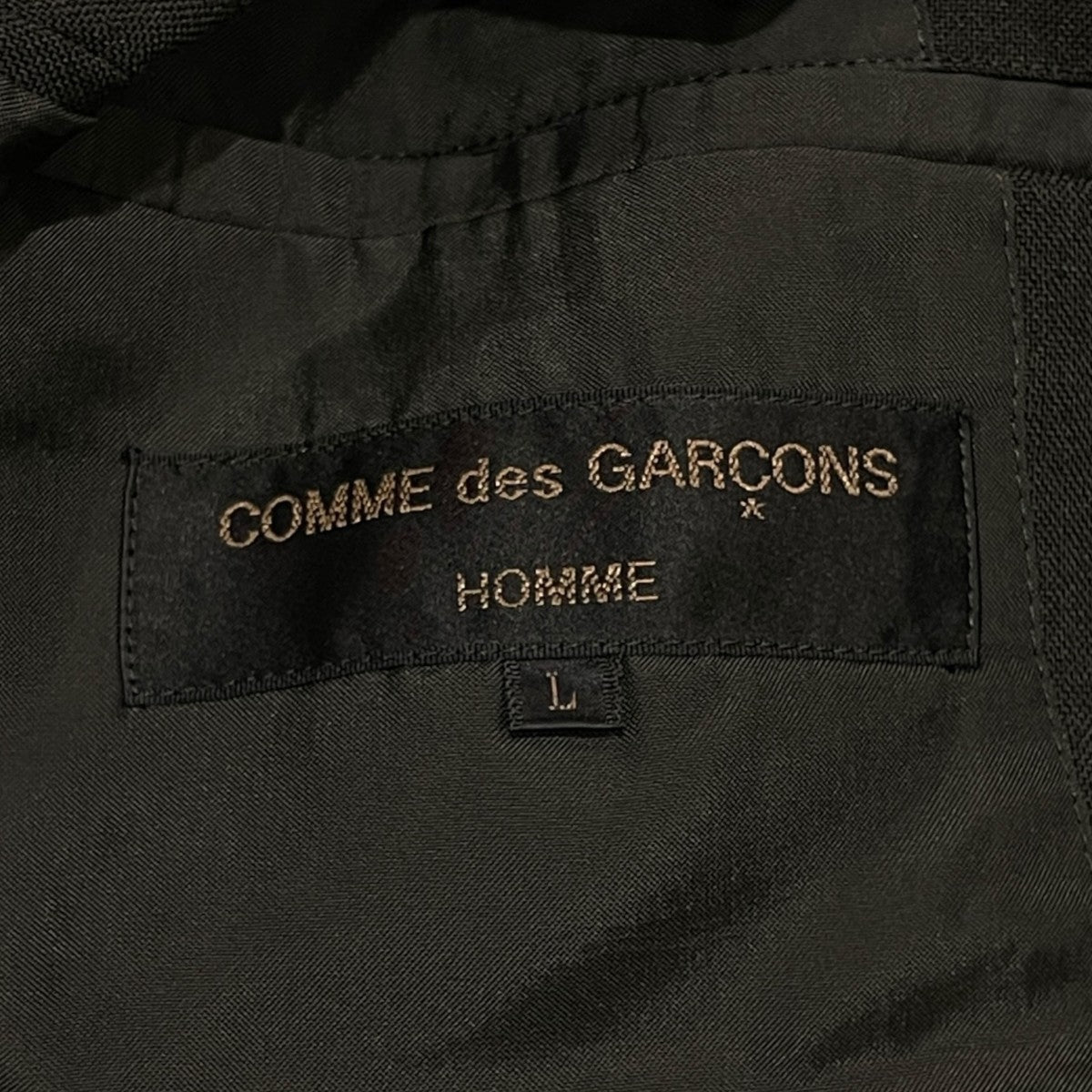 COMME des GARCONS HOMME AD1996テーラードジャケットHJ-10043L 古着・中古-7枚目のアイテム画像