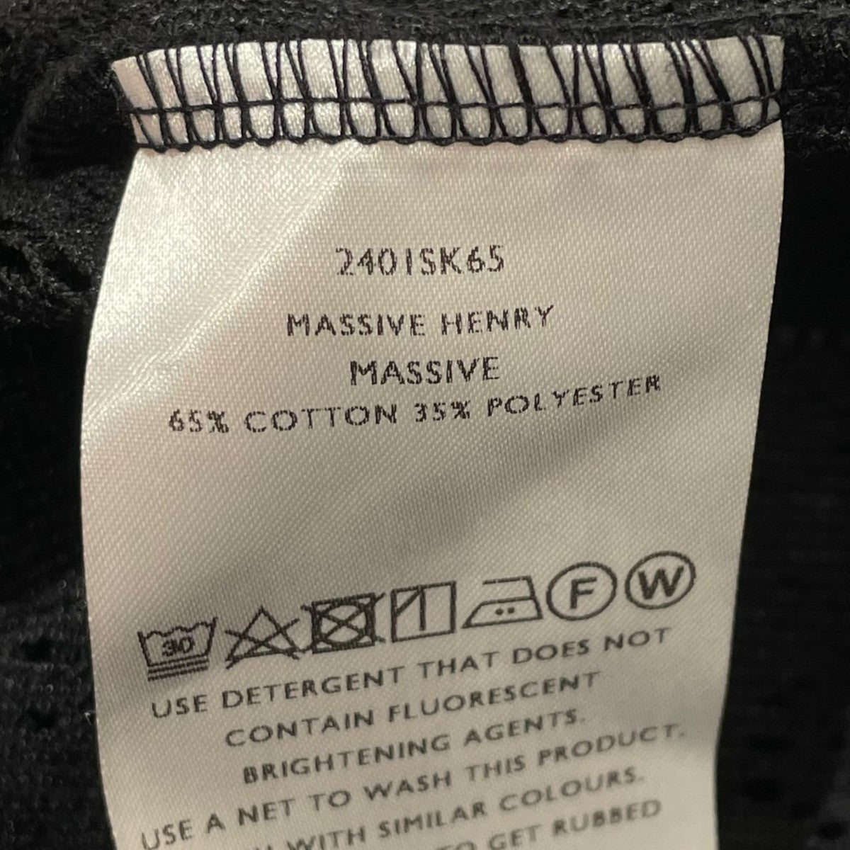 MASSIVE HENRY長袖Tシャツ2401SK65