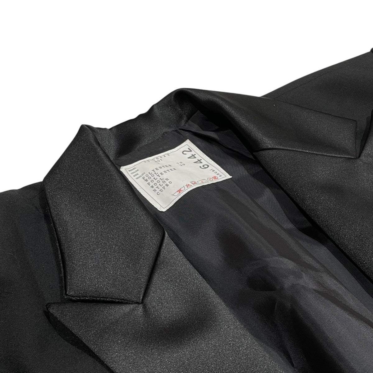 Suiting Cropped Jacket短丈ジャケット23-06442