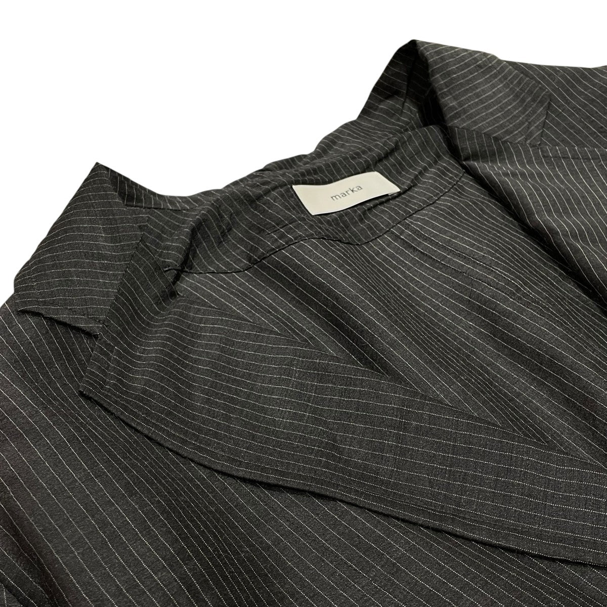 26SSSTROLL AROUND JACKET -WOOL SILK FEATHER CLOTHシャツジャケットm26a15jk01c