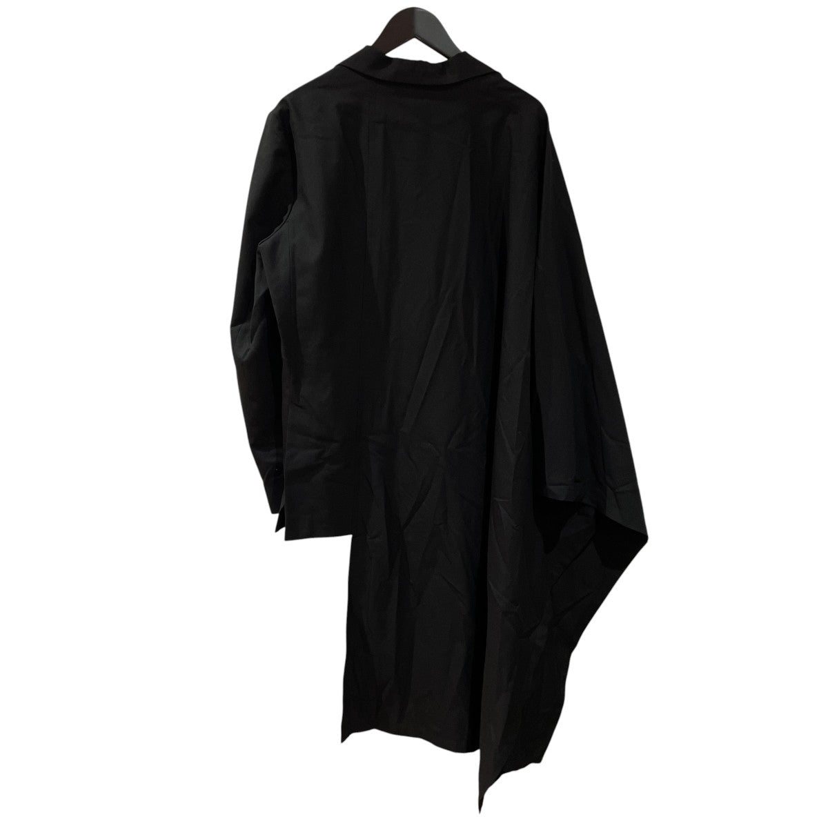 GROUND Y T-W Gabardine Cloak Docking JacketテーラードジャケットGA-J05-100 古着・中古-2枚目のアイテム画像