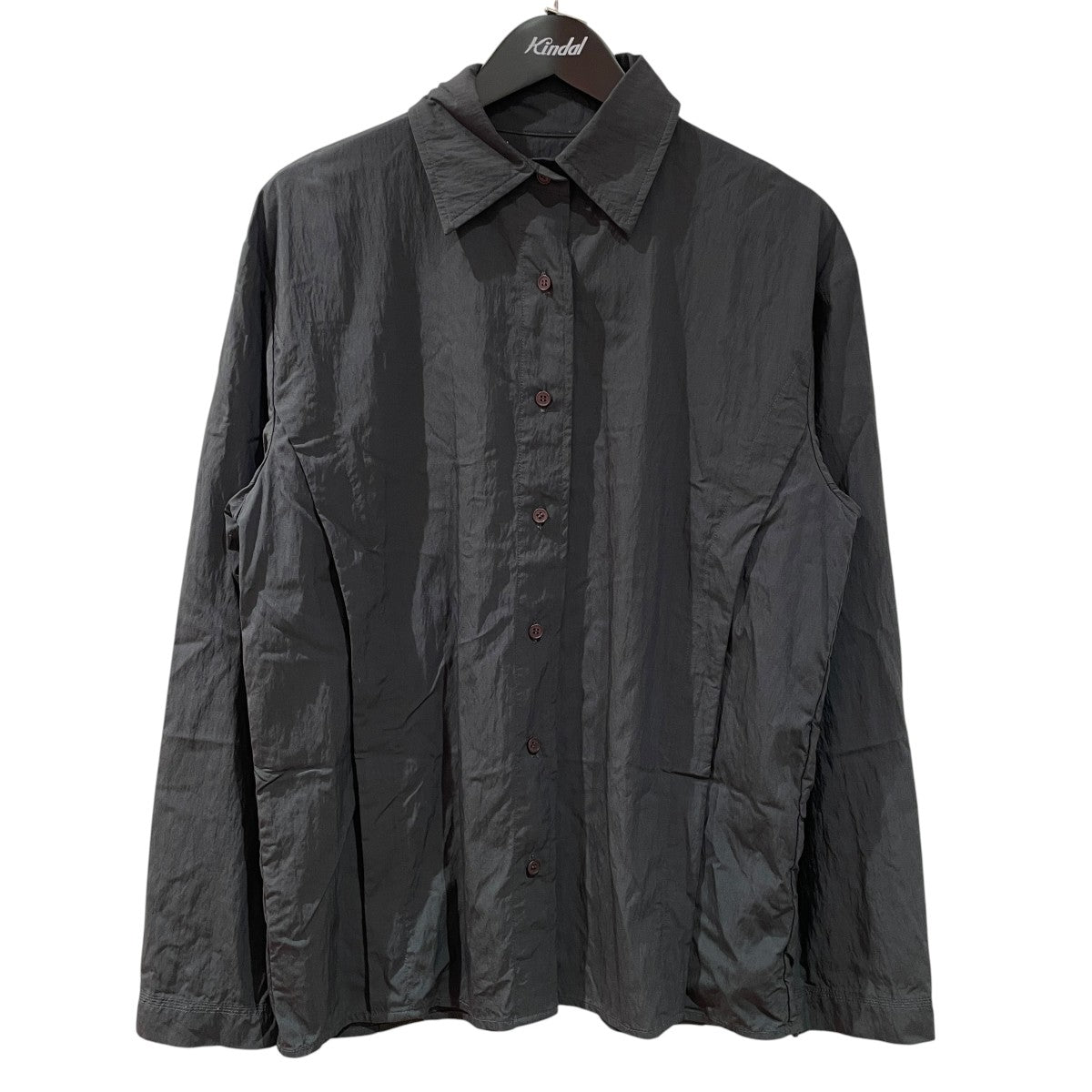 Sidetuck Silky Shirtsナイロンシャツ12420410