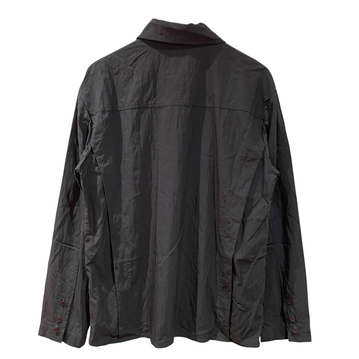 Sidetuck Silky Shirtsナイロンシャツ12420410