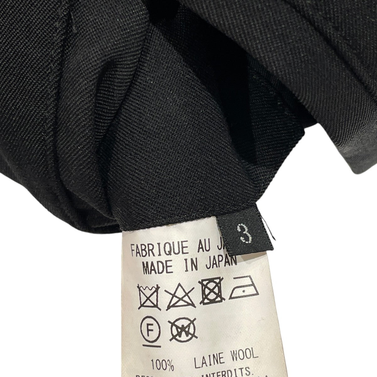 WOOL BALLOON PANTSタックバルーンパンツGO-P03-100