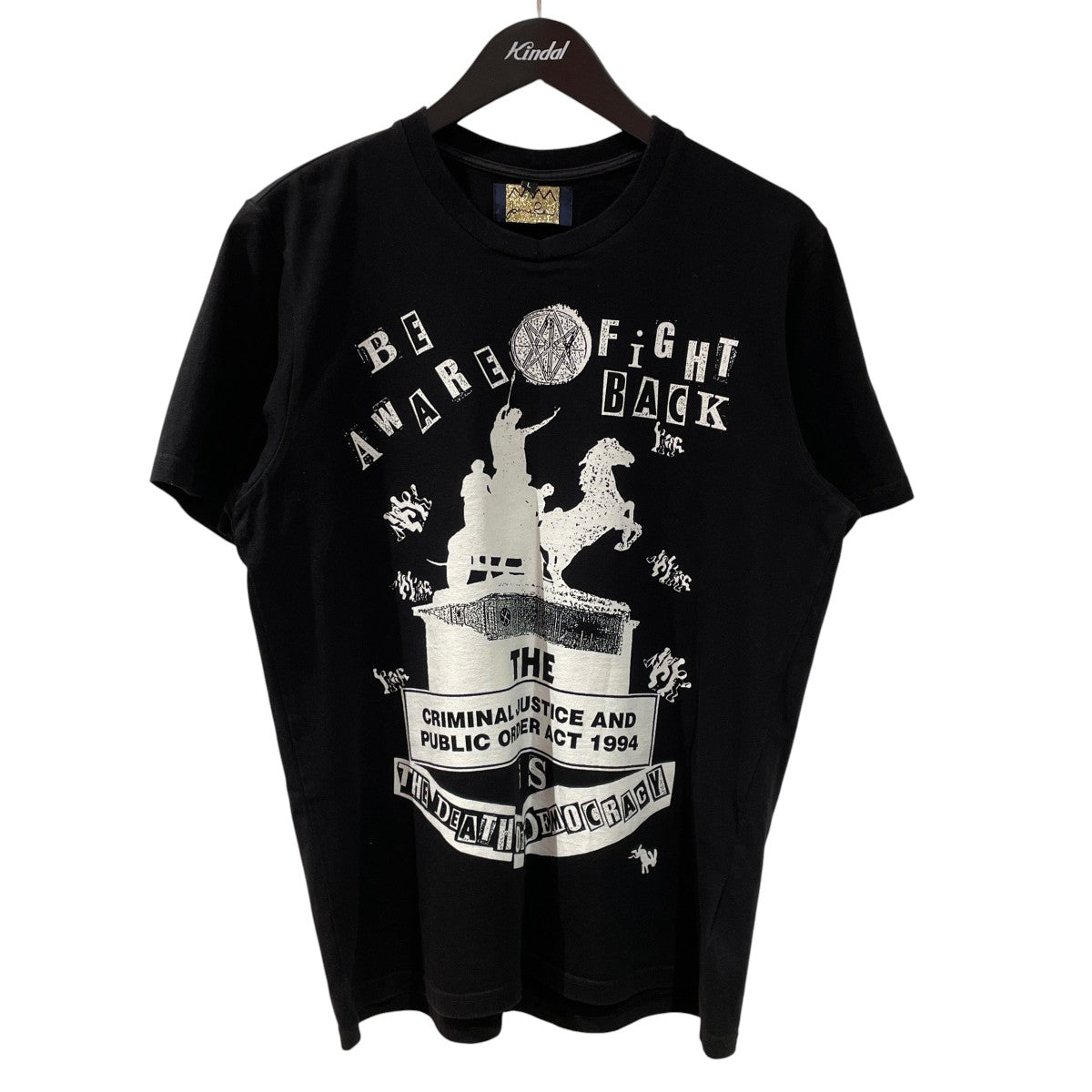 Jamie Reid×COMME des GARCONS 半袖TシャツDQ-T004 古着・中古-1枚目のアイテム画像