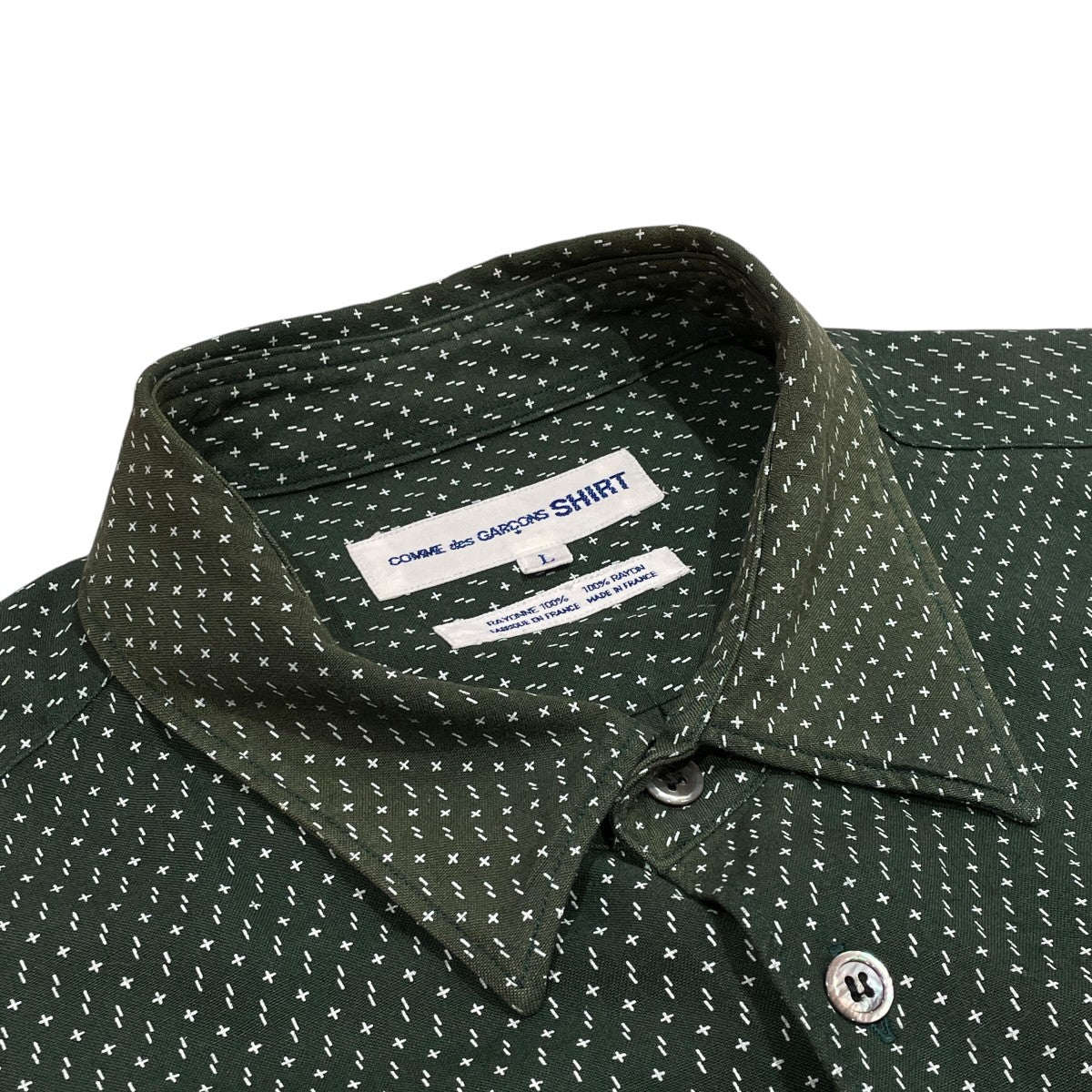 COMME des GARCONS SHIRT 長袖シャツ 古着・中古-6枚目のアイテム画像