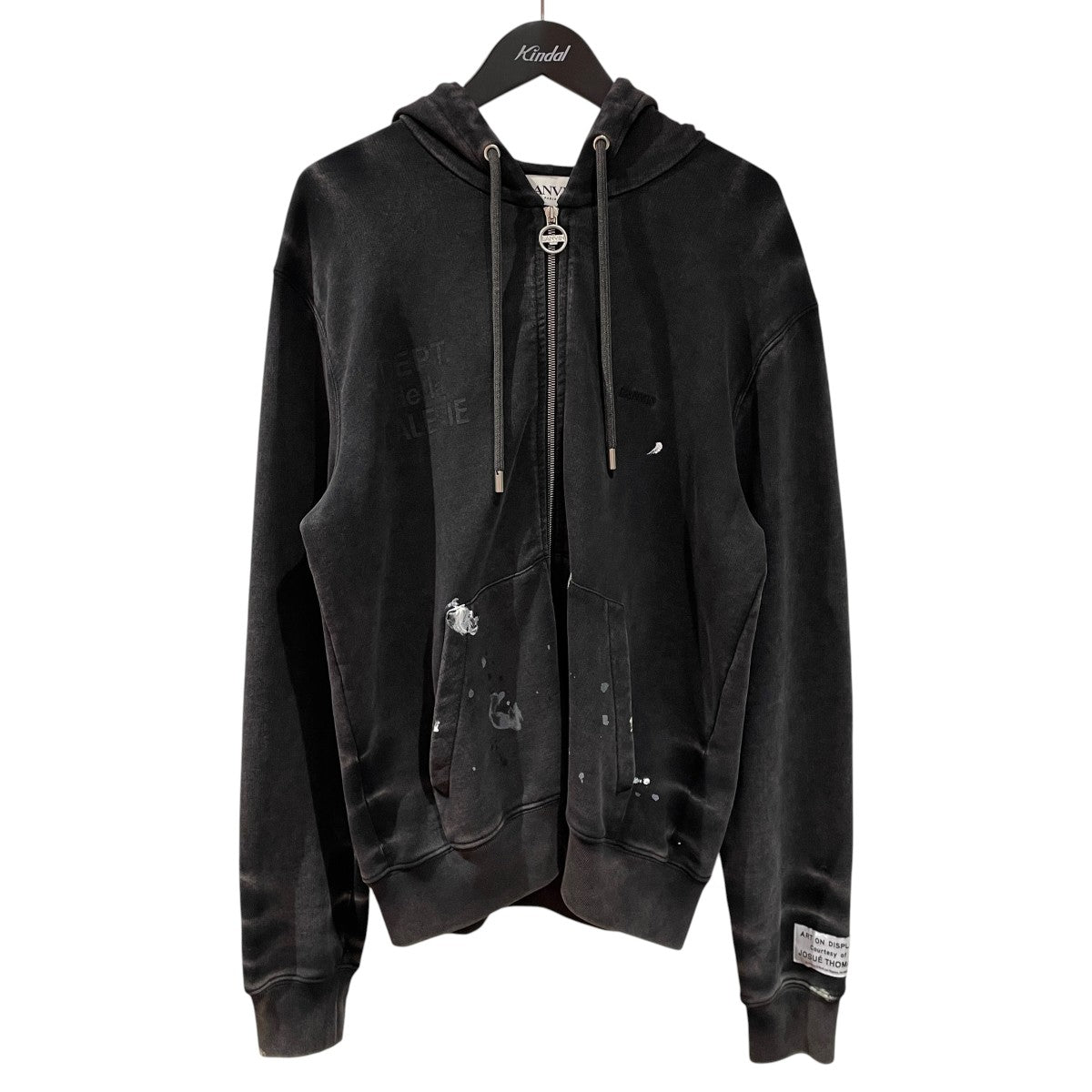 LANVIN×GALLERY DEPT 22SSパーカーRM-HOG006-J008-P22 古着・中古-1枚目のアイテム画像