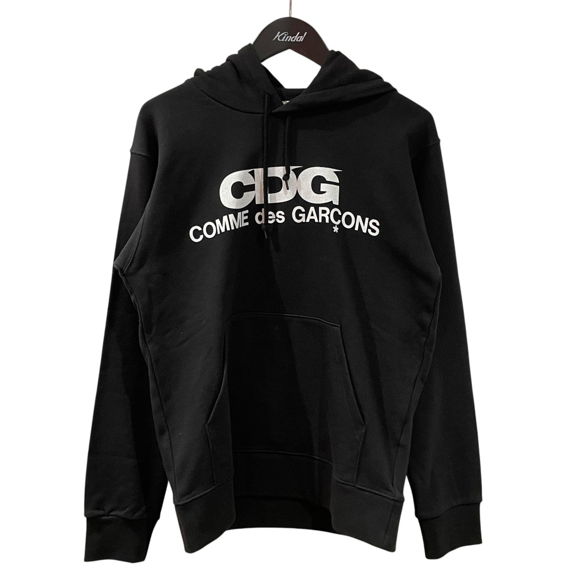 CDG AD2024 CDG CLASSIC HOODED SWEATSHIRTパーカーsz t001 古着・中古-1枚目のアイテム画像