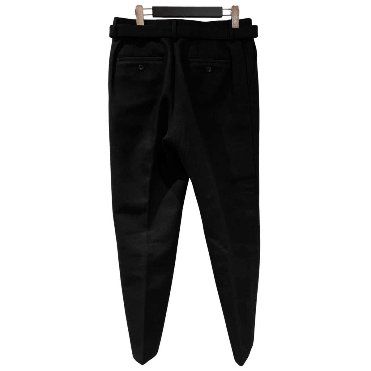sacai Wool Melton Pantsウールパンツ23-03122M 古着・中古-2枚目のアイテム画像
