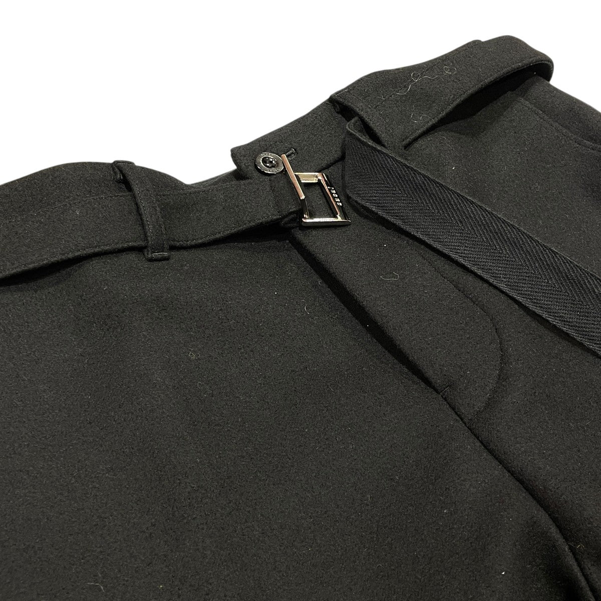 sacai Wool Melton Pantsウールパンツ23-03122M 古着・中古-3枚目のアイテム画像