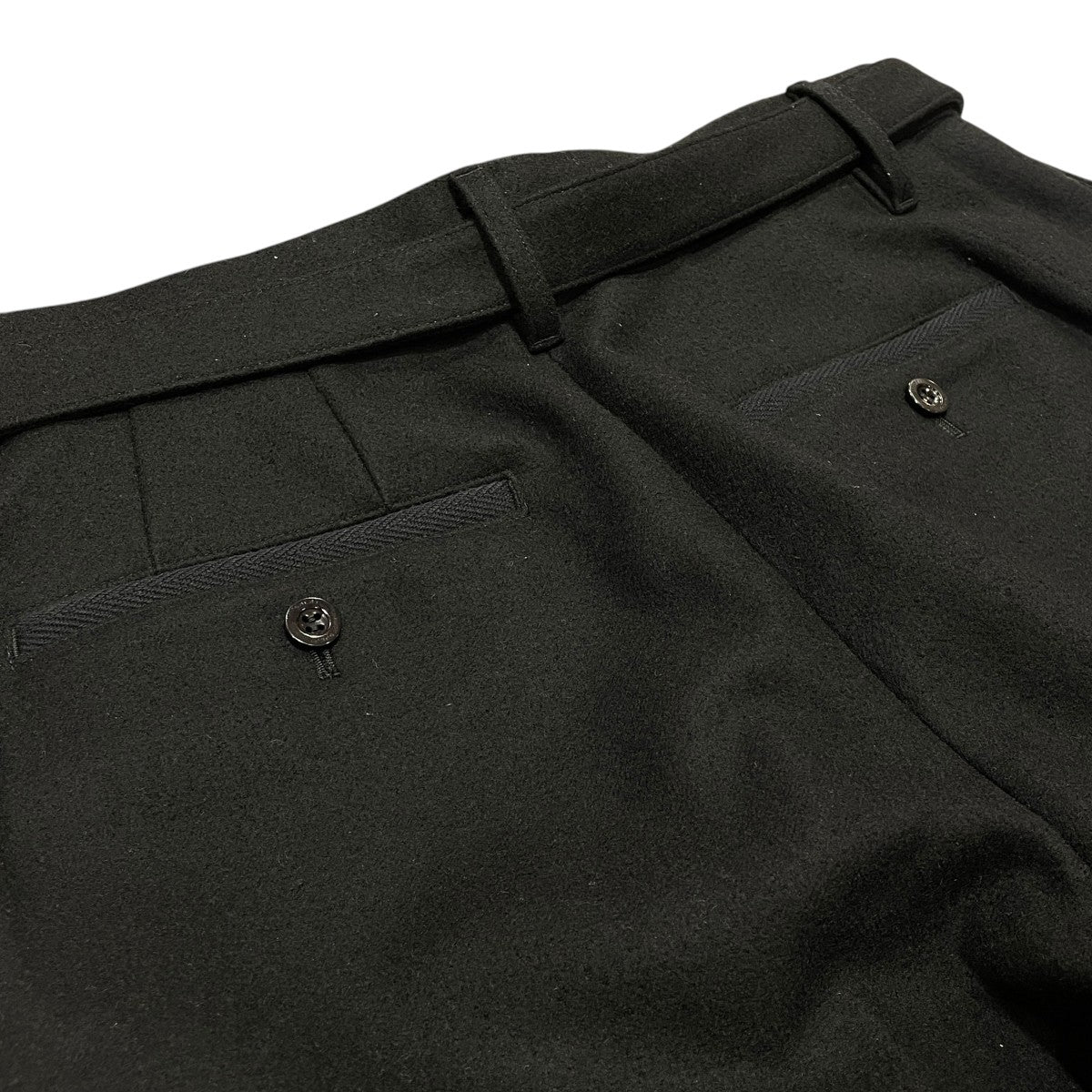 sacai Wool Melton Pantsウールパンツ23-03122M 古着・中古-5枚目のアイテム画像