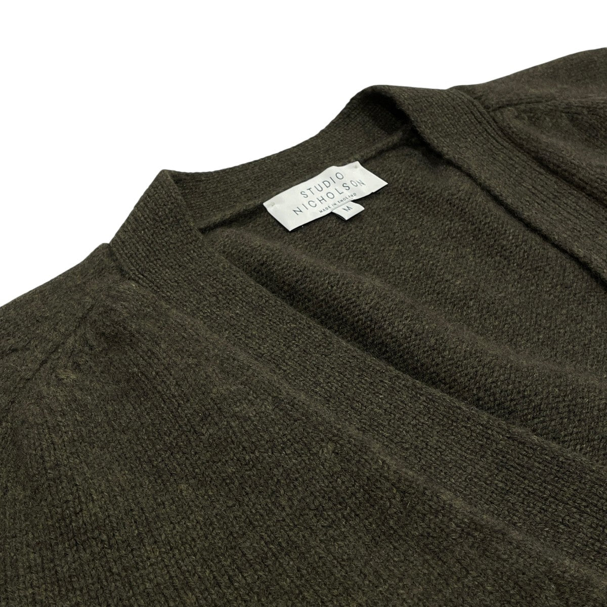 STUDIO NICHOLSON 厚手カーディガンSNM049 古着・中古-3枚目のアイテム画像