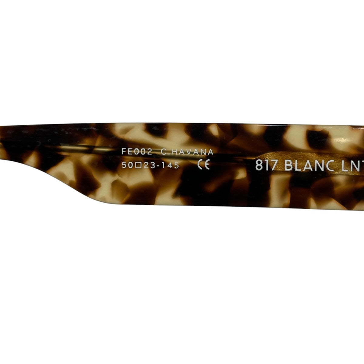 FETICO×BLANC 眼鏡FE002 C.HAVANA 古着・中古-6枚目のアイテム画像