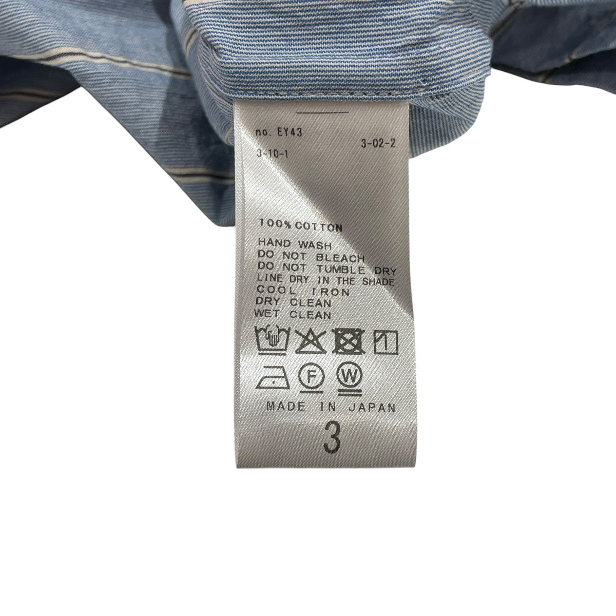 COTTON SHORT SLEEVE SHIRT半袖シャツ26-051-596-1040-2-0