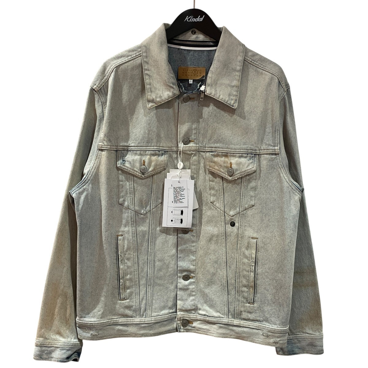 25SSディストレスト デニム ジャケットデニムジャケットSH0AM0039
